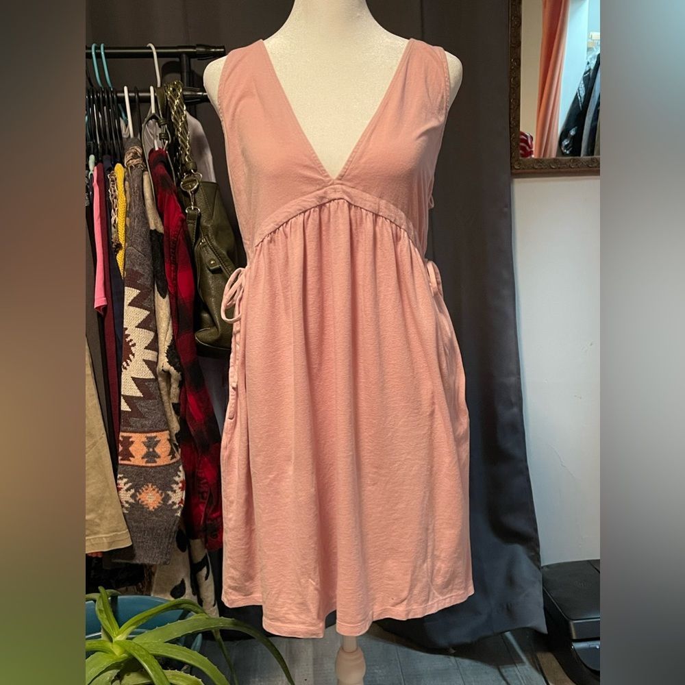 Wild Fable Sappan Bark Pink Summer Dress with Pockets Size Medium